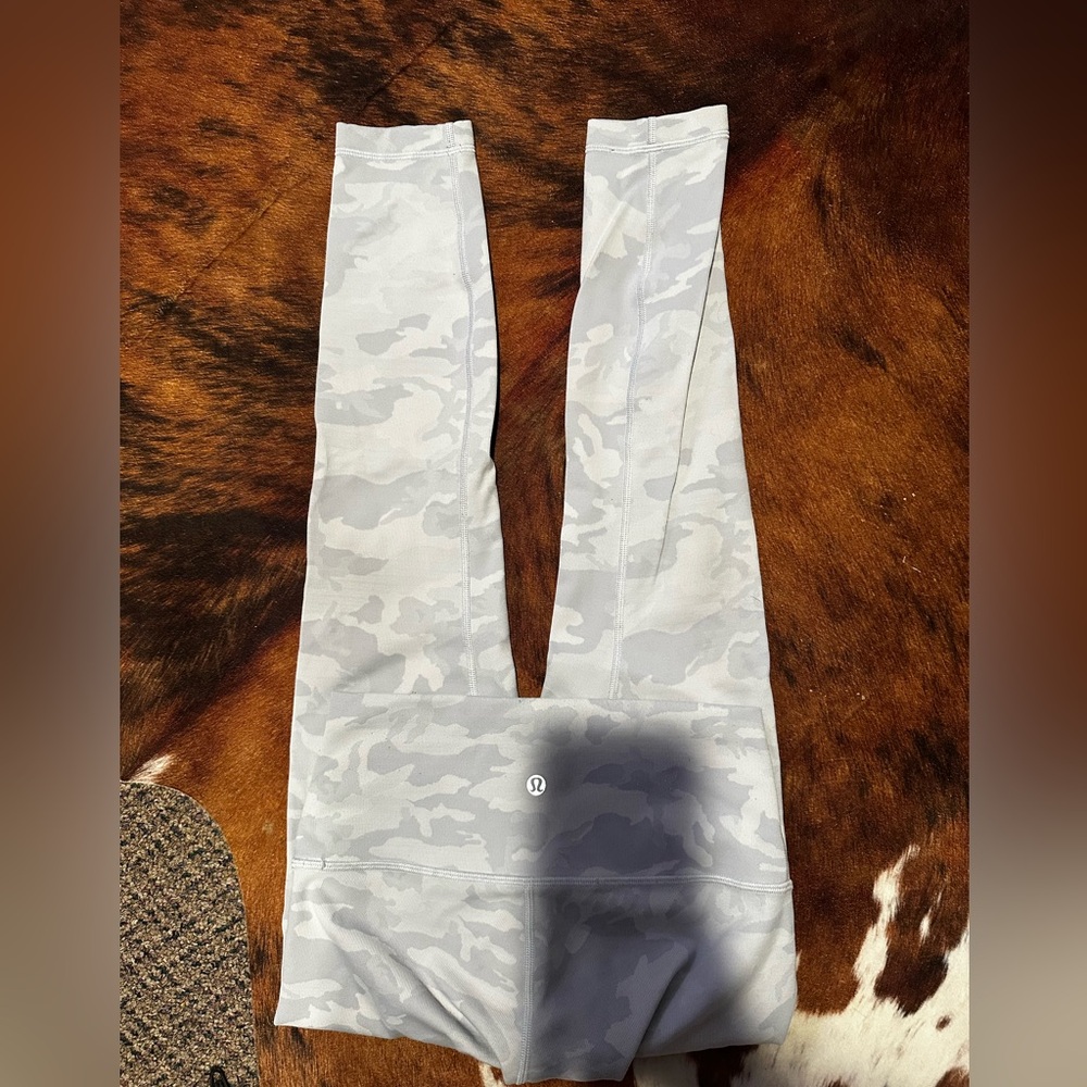 Lululemon white camo leggings